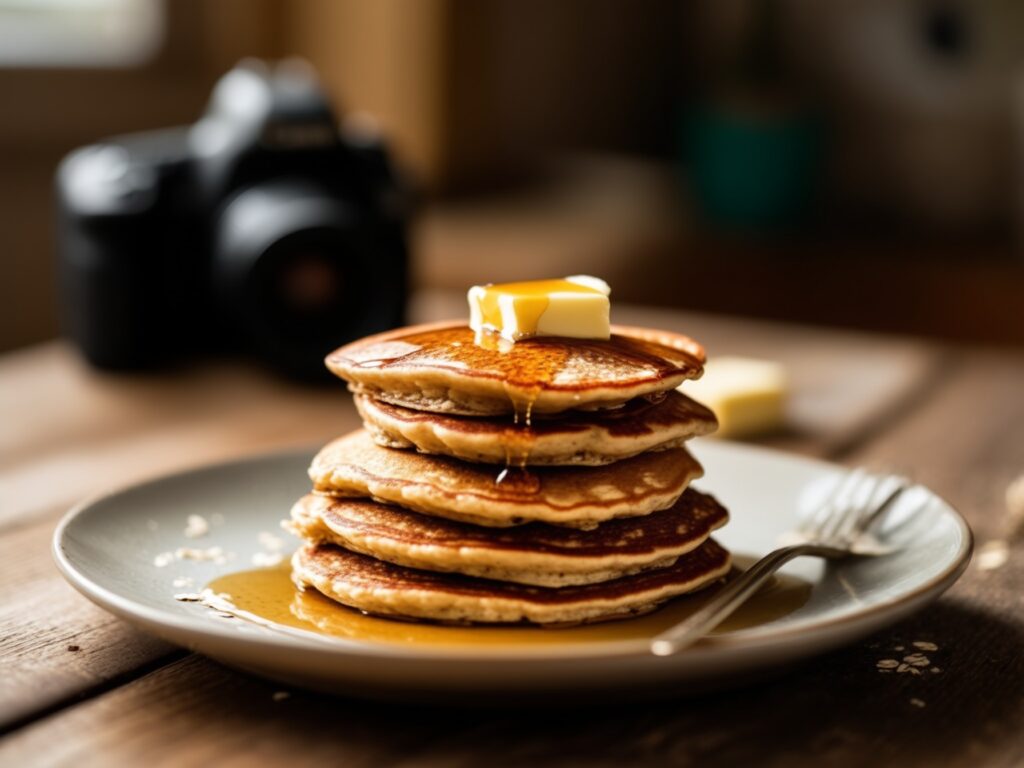 These Fluffy Oat Pancakes are hearty, wholesome, and incredibly light! Made with oats and simple ingredients, they’re perfect for a nutritious breakfast that keeps you full and satisfied. Serve with your favorite toppings for a delicious start to the day.