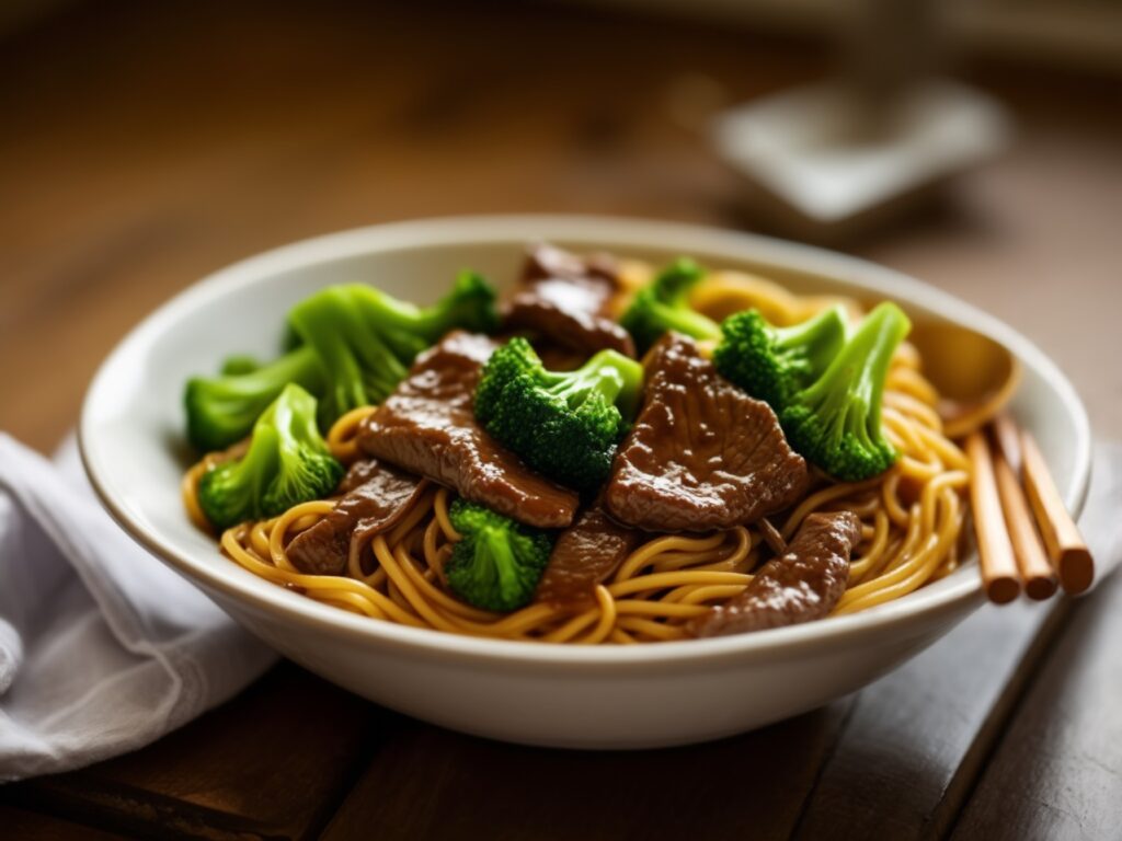 This Beef and Broccoli Lo Mein is a quick, flavorful, and satisfying dish featuring tender beef, crisp broccoli, and chewy noodles tossed in a savory sauce. It's perfect for a weeknight dinner or when you're craving takeout-style food at home.