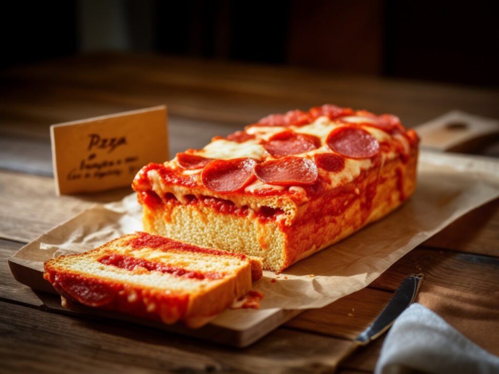 A Pizza Lunch Loaf is a fun, hearty twist on traditional pizza! It’s made by stuffing a loaf of bread or pizza dough with your favorite pizza toppings, then baking it to golden perfection. Perfect for lunch, parties, or game day, this recipe is customizable with endless topping combinations.