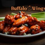 Crispy Buffalo Wings with homemade spicy sauce—the ultimate game day snack! Oven-baked or air-fried for maximum crunch, ready in 45 minutes. Serve with cool ranch or blue cheese dressing!