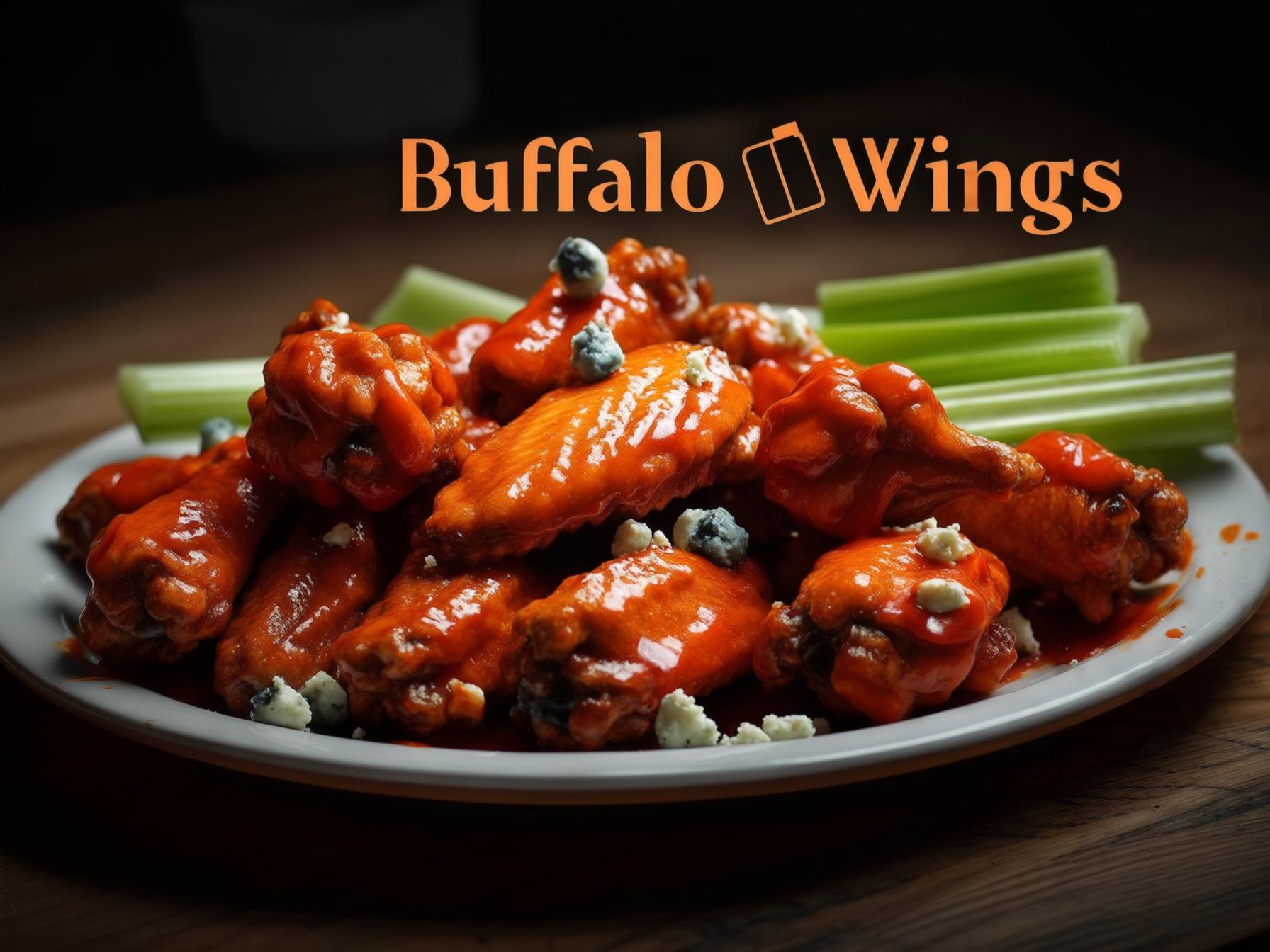 Crispy Buffalo Wings with homemade spicy sauce—the ultimate game day snack! Oven-baked or air-fried for maximum crunch, ready in 45 minutes. Serve with cool ranch or blue cheese dressing!